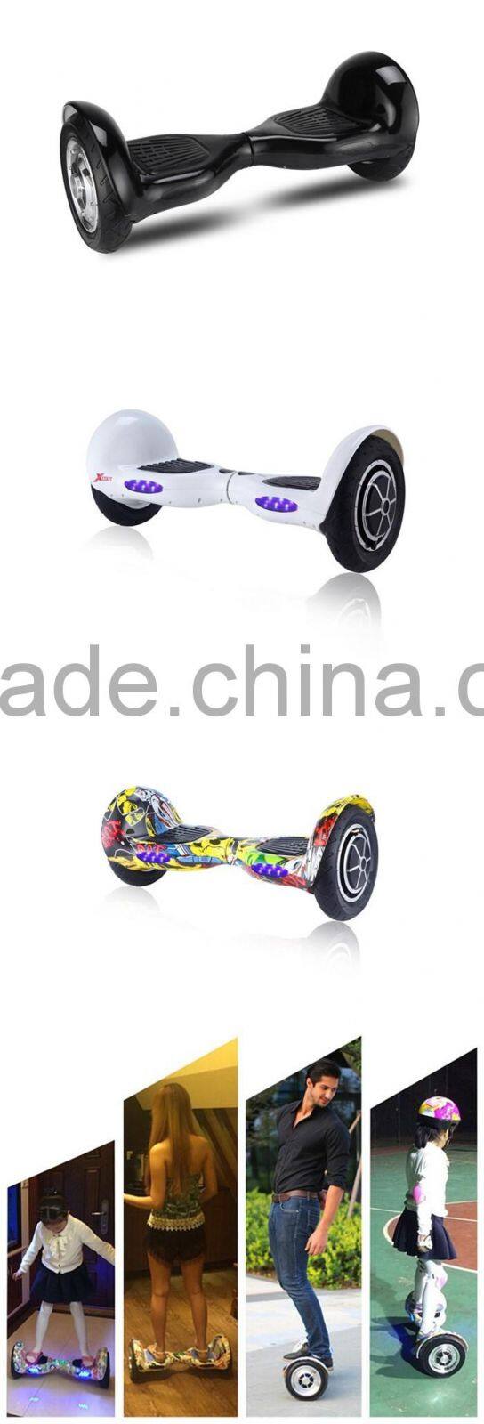 10inch hoverboard balance scooter with bluetooth
