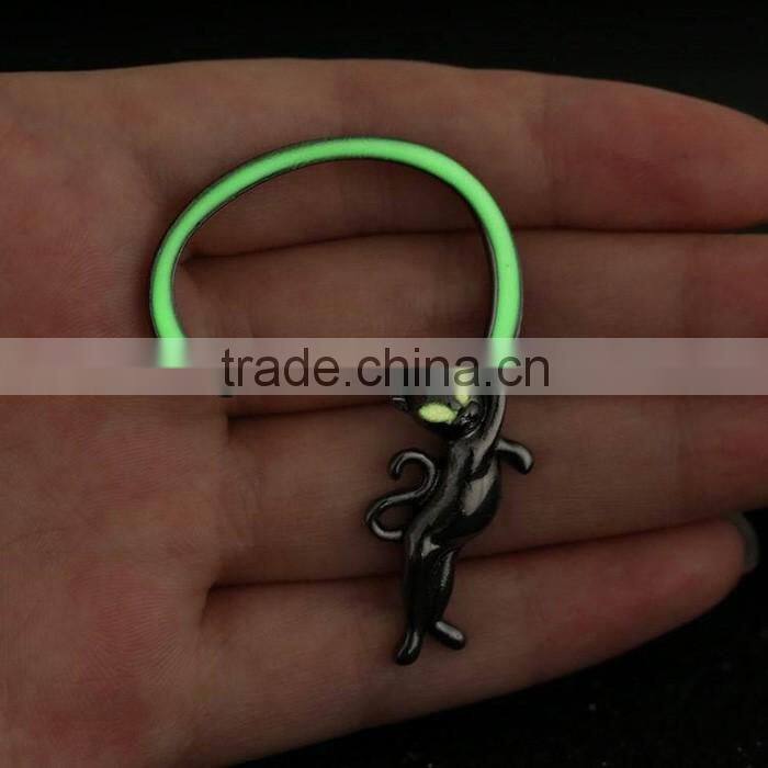 Women wear cheap ear cuff jewelry night lights cute cat earring
