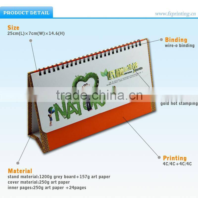 Discount Make-To-Order China Cardboard 2016 Calendar To Print In English