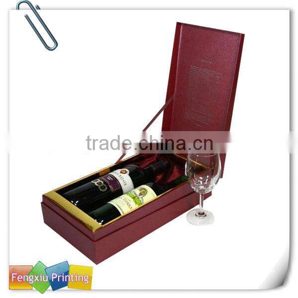 Custom Paper Wine Gift Box