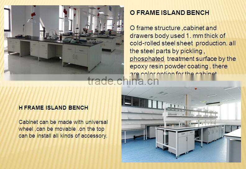 China furniture manufacturer C frame hospital research lab table