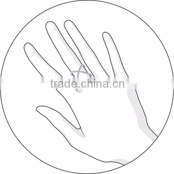 latest gold finger ring designs pave diamond ring 925 sterling silver