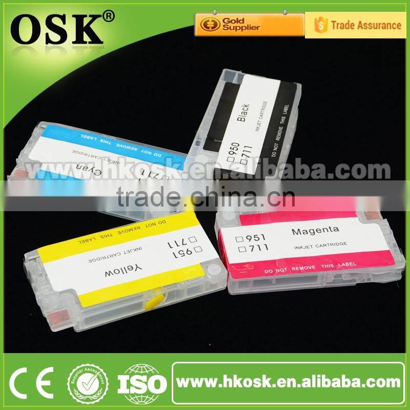 Empty cartridge Officejet Pro 276DW refillable ink cartridge auto rest chip