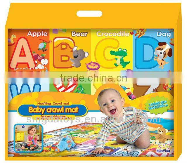 Nice cow shape popular for baby kids play mat