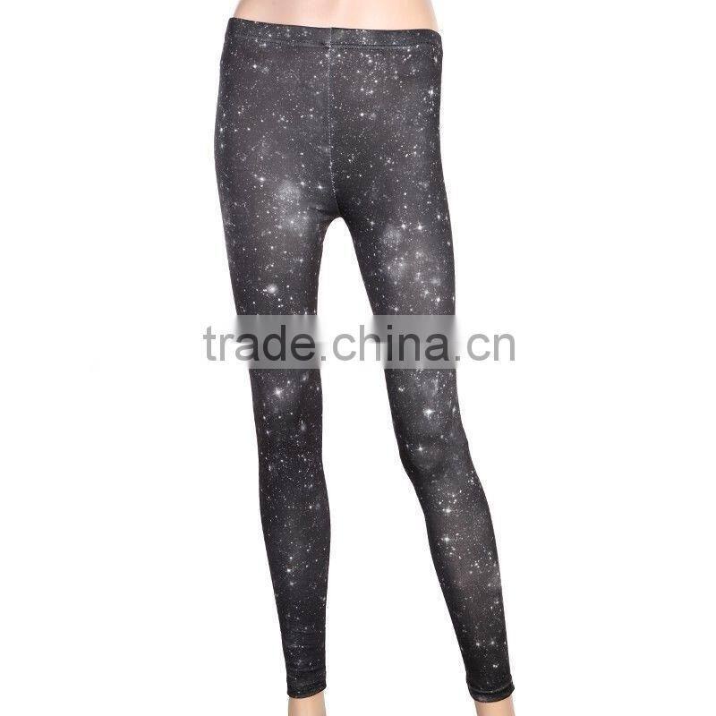Digital Sublimation Printed Leggings, Custom Design Top Quality Fourway Lycra Fabric