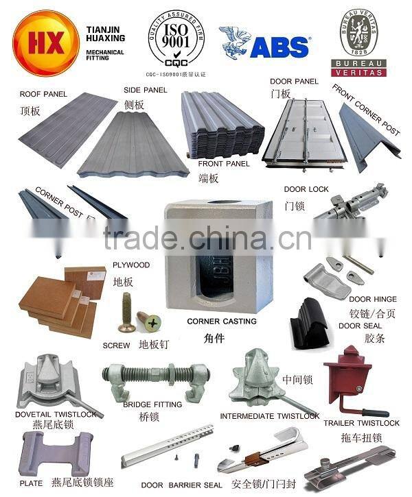 ISO Standard 20GP and 40GP dry cargo container corner casting/corner fittings