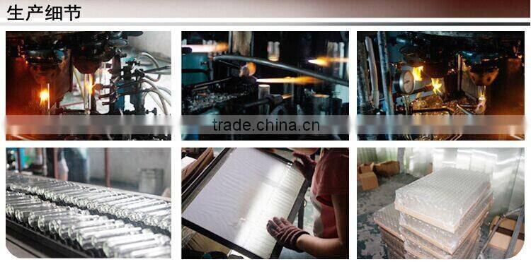 Glass decoration cover with wood seat, New wedding glass decoration