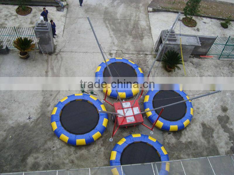 Latest amusement park high quality trampoline for sale