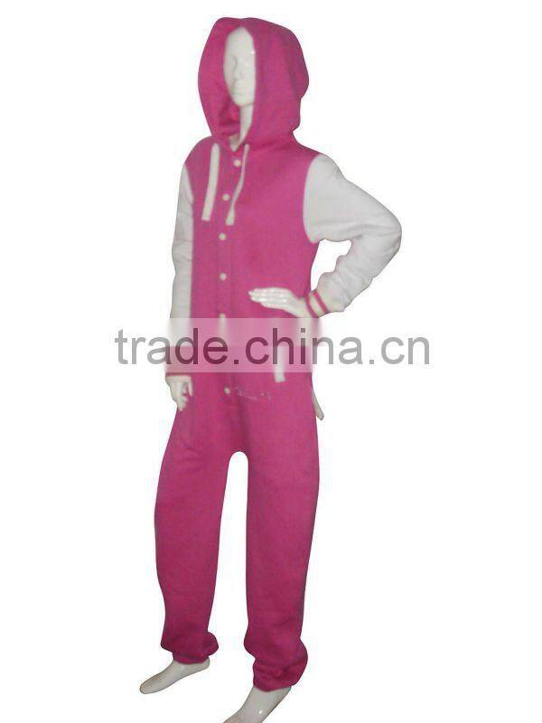 Baseball one piece jumpsuit