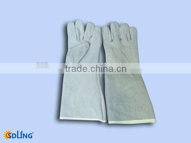 Lining Cow split leather welding glove