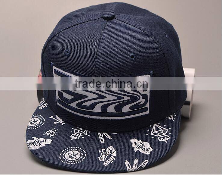 2016 Cool Summer Snapback Cap 100% Cotton Perfect Seam Embroidered Printed Custom