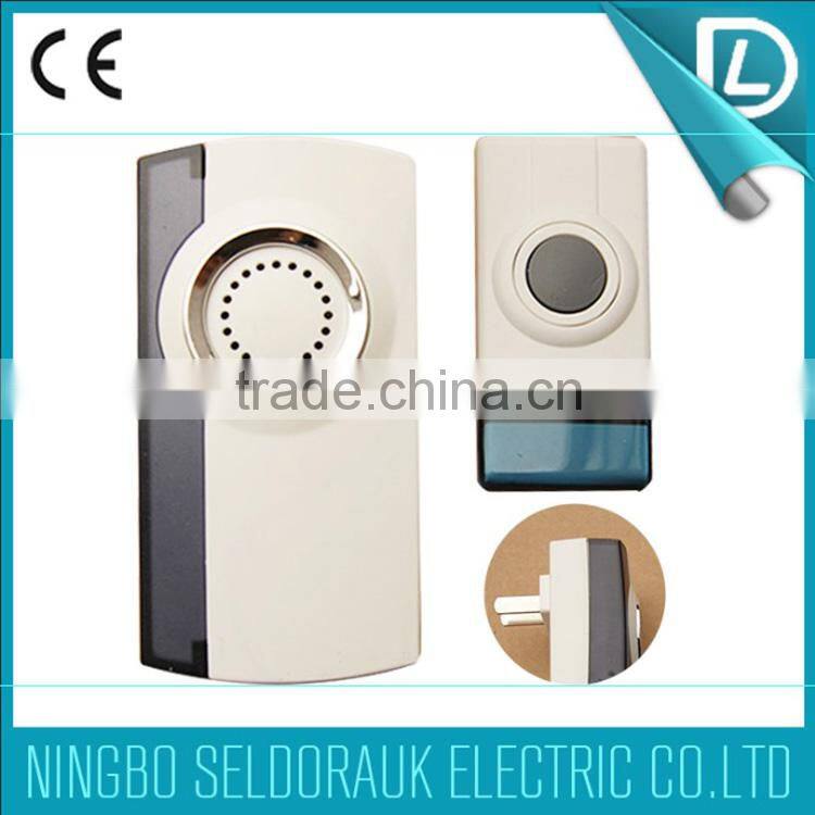 CE certification passed smart home waterprrof wirelss door bell