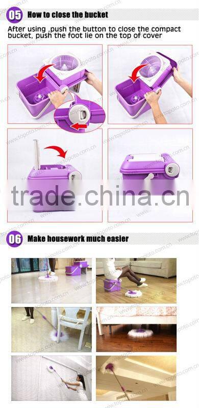 New Arrival PRO 360 Rotating Spin Magic Mop go spin mop