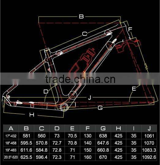 Top saling popular full carbon material mountain bicycle chinese bicycles for cyclist