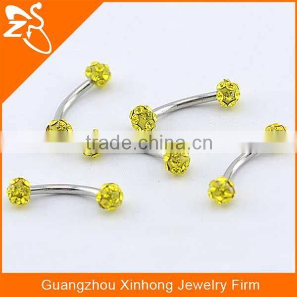 2016 New Style Unique Body Piercing Jewelry Custom Eyebrow Rings