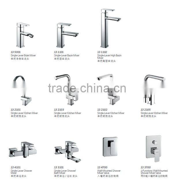 Wall mounted shower mixer taps 13 4101