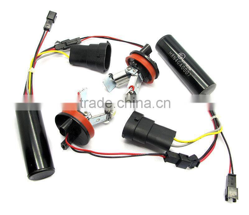 Super white V shape H8 led marker angel eye work for BMW E92