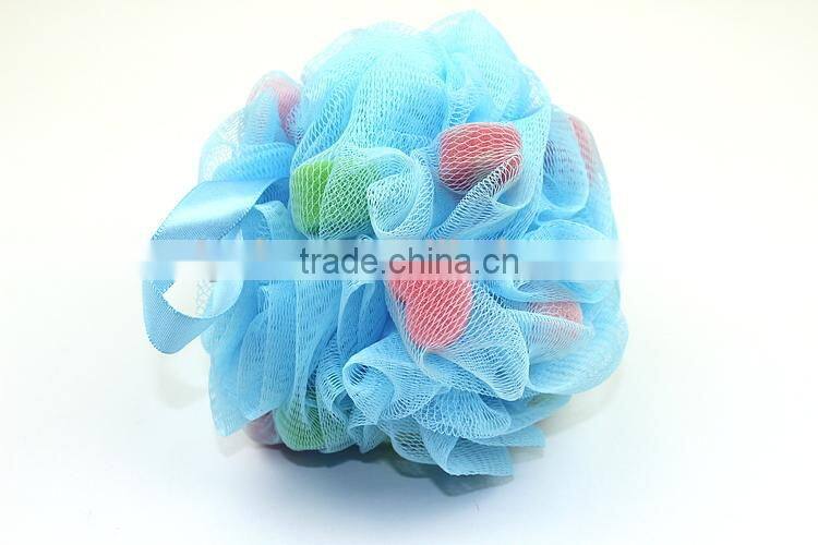 Mesh bath soap dispensing sponge with low price