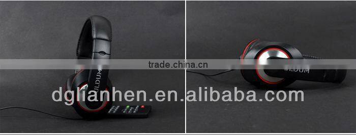 Uldum hot selling oem headphone factory, silent disco headphone