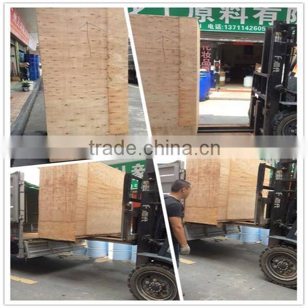 Pneumatic fix-type high shear chemical mixing homogenizer