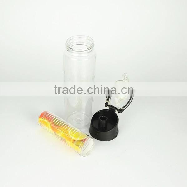 Portable good quality infuser water bottle
