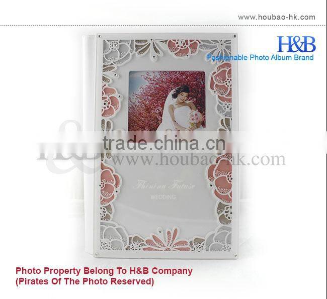 hot sales wedding album gift latest manufactures photo album heart shape photo album