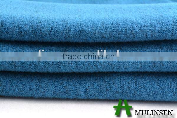 Knitting dyed polyester rayon spandex fabric