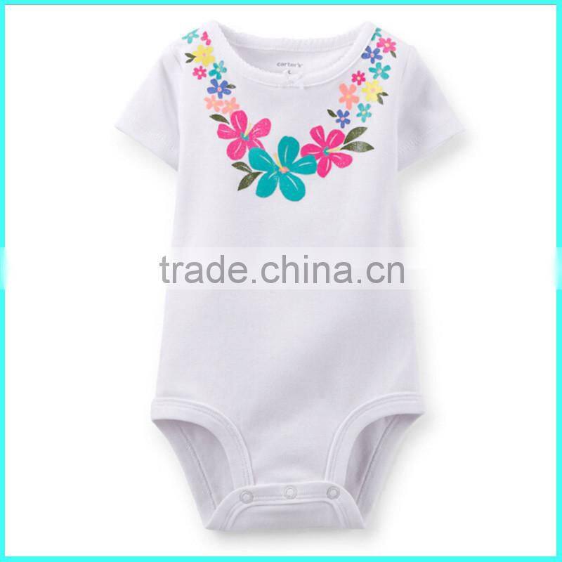 Hot sale fashion stylish infant white adult baby romper shipping from china