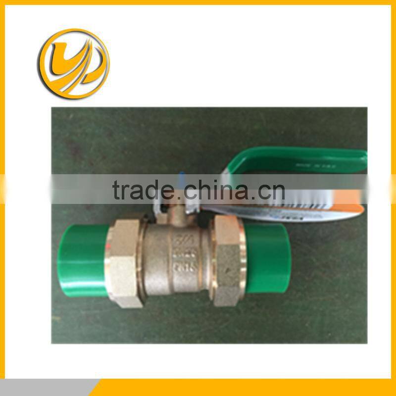 DN53 PP-R brass ball valve