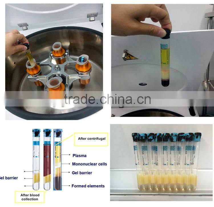 advance sealed caps syinges fat and blood plasma extract centrifuge TD4-MR