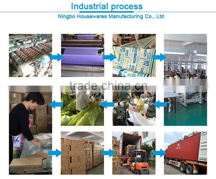 Chinese Products Wholesale printed bathroom curtain