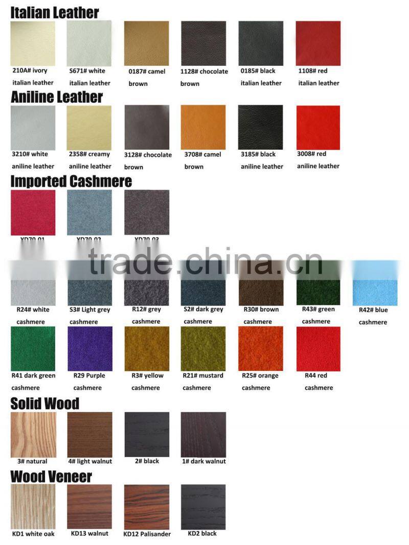 modern design leather florence knoll style corner sofa with chaise lounge