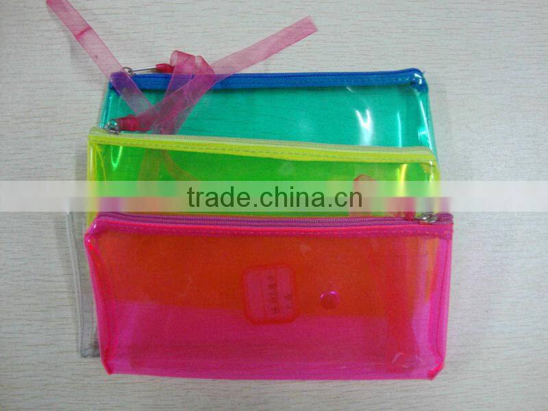 clear pvc document pouch