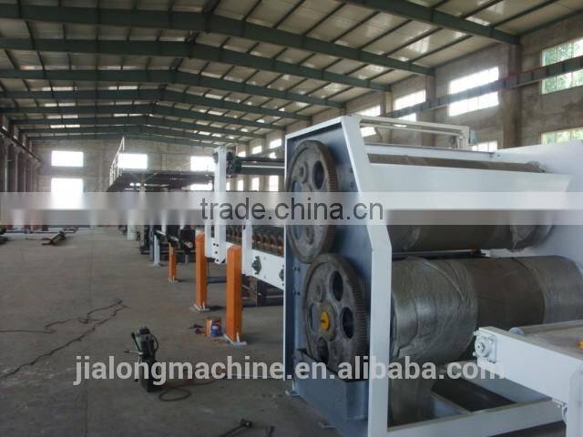 with CE and ISO 9001 corrugated cardboard 3/5/7 ply corrugated cardboard production line/corrugated paper making machine