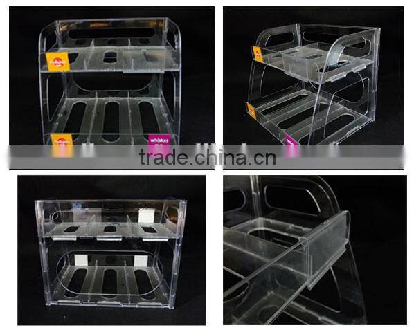clear plastic desk organizers