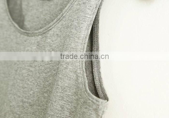 OEM Manufacturer wholesale bulk 100 cotton blank plain crop sexy ladies tank top