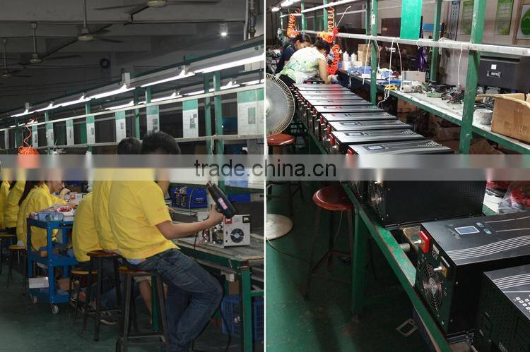 CE approved DC 96V to AC 220V/230V 8000W pure sine wave power inverter with big LCD display