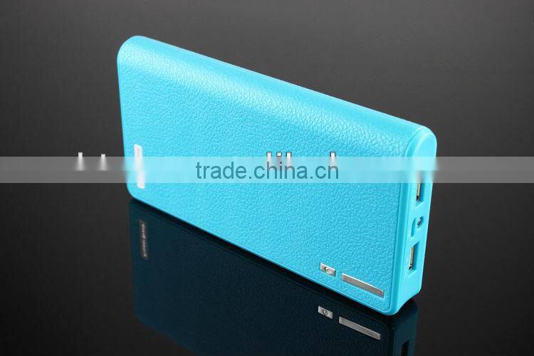 2015 newest gift design super wallet mobile power bank 20000mah