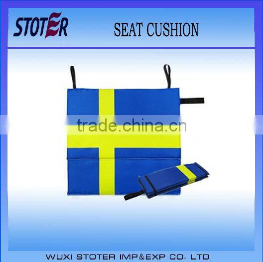 Greece flags printing foam portable stadium seat cushion