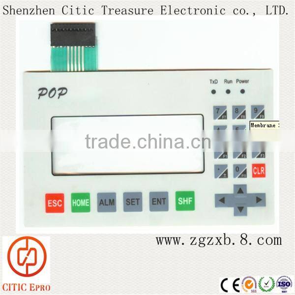 Waterproof membrane keypad for beckhoff,Flexible Medical Membrane Switch