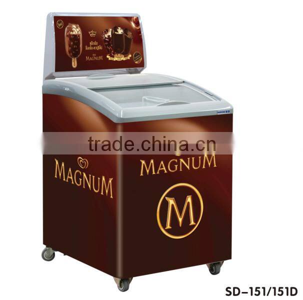 ice cream freezer ice cream display freezer glass door ice cream freezer