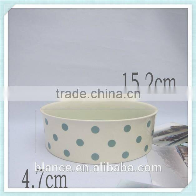 Ceramic Pet Food Bowl for Cat and Dog