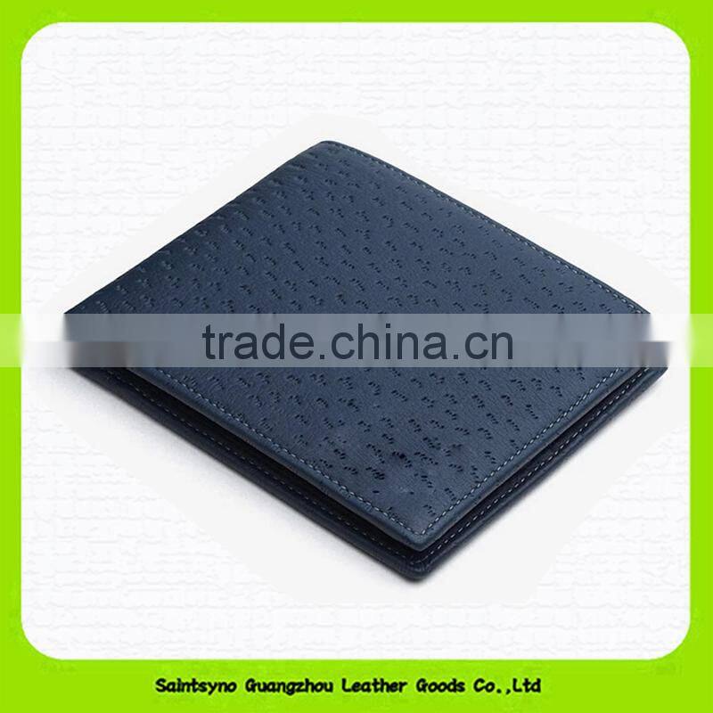 15609 High-end classical rfid blocking fashion business genuine leather men wallet