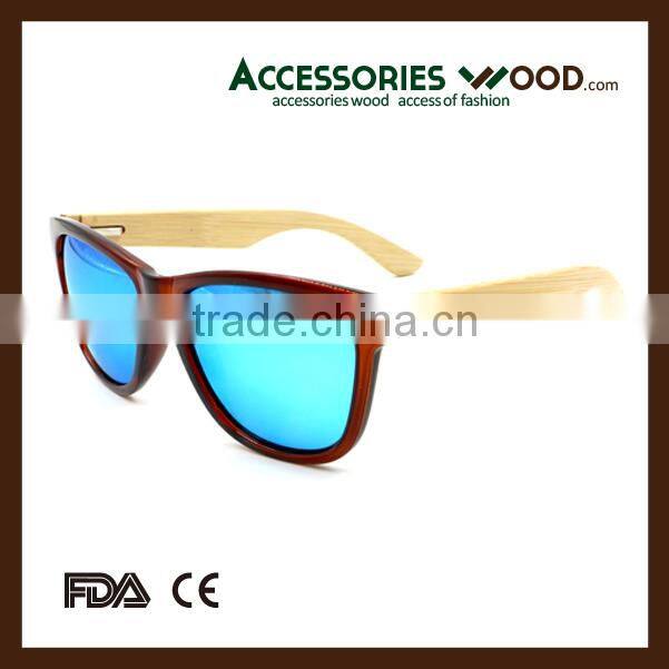 Smoke,Blue,Red,Green,Yellow,Purple,Brown Lenses Color and bamboo/wood arms Material sunglasses