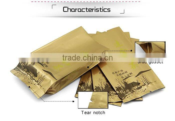 Popular goods tea pouches aluminum foil packaging and aluminium pouch