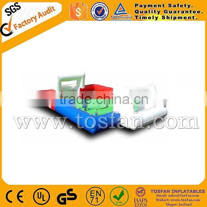 giant inflatable human table football with CE standard A6012