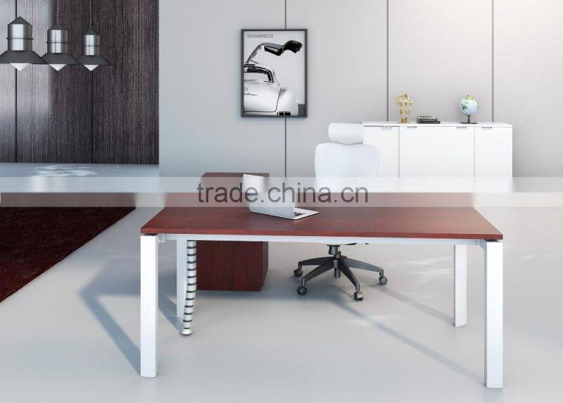 cheap office furniture traditional lavish E1 quality MFC executive office desk