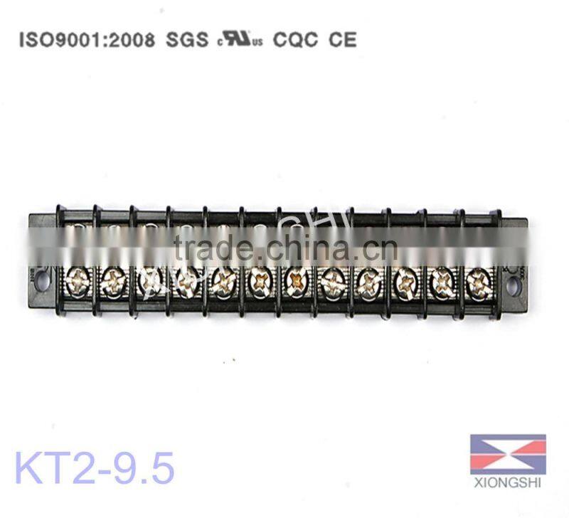 Barrier Dual Row Screw Terminal Block