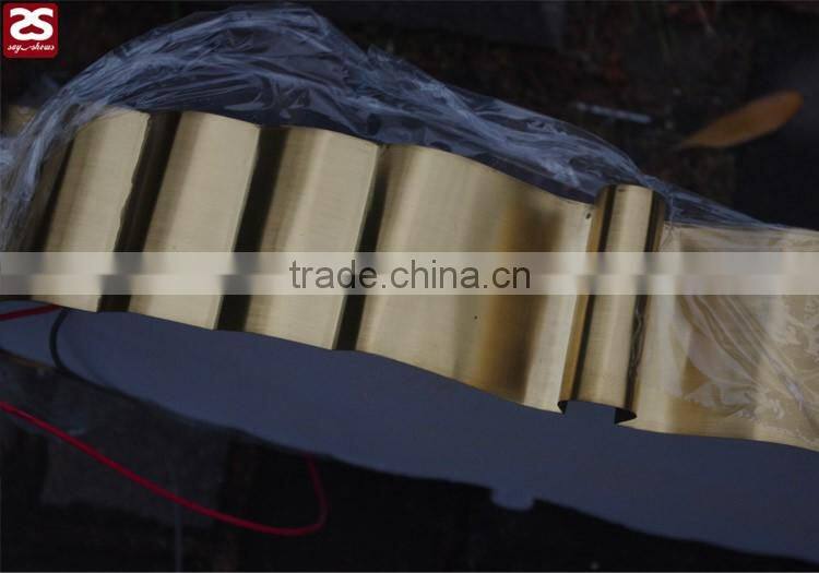 advisting front acrylic surface stainless steel side custom signage