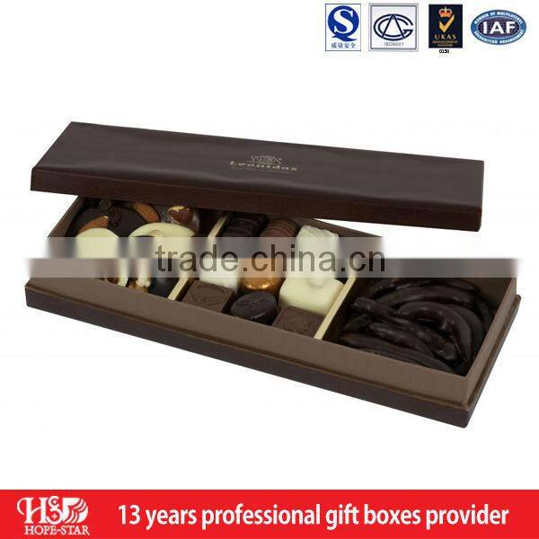 Custom paper heart shaped chocolate box / chocolate packaging box / chocolate box manufacturer